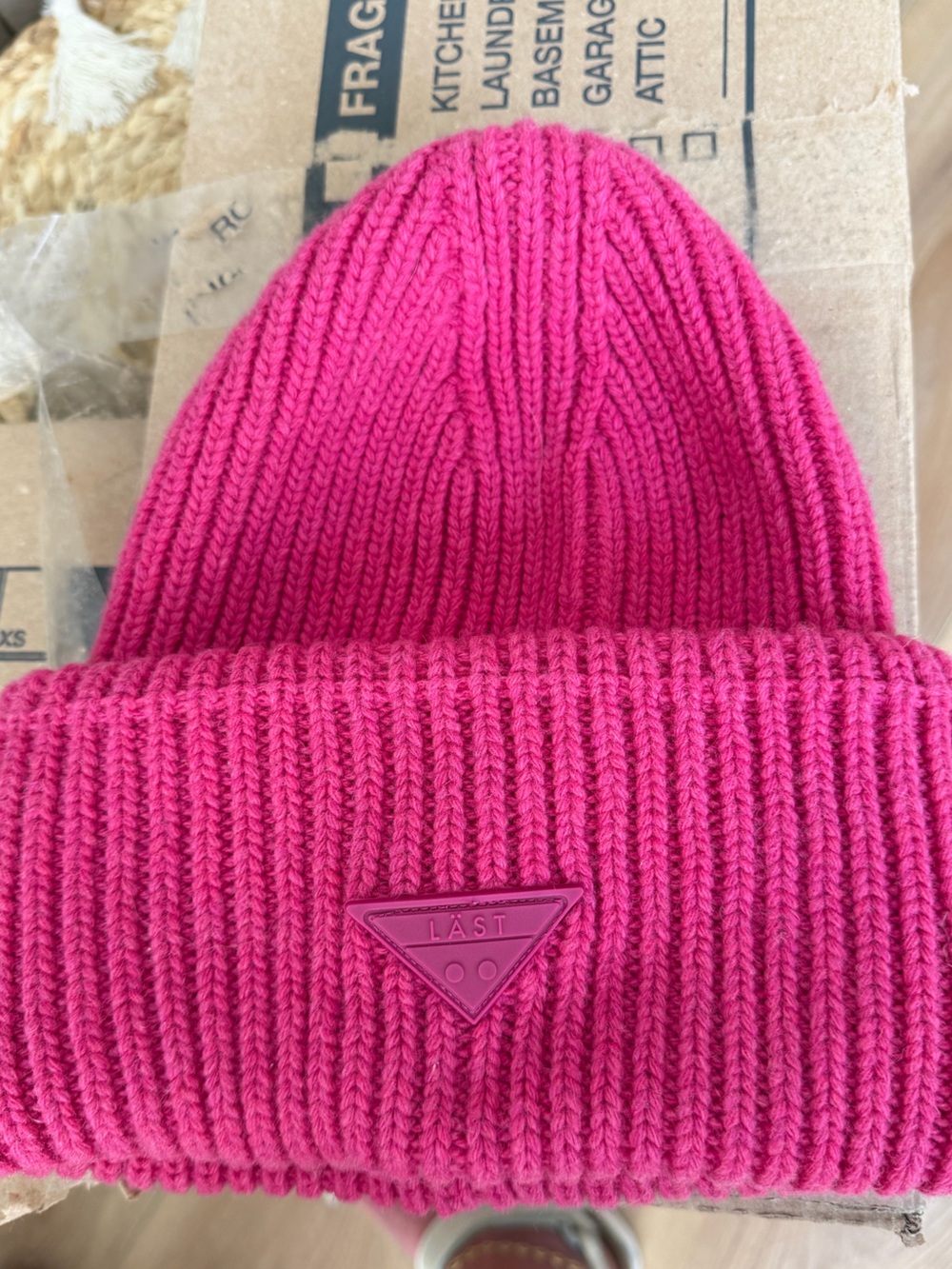 LÄST Wool Knitted Beanie Hat